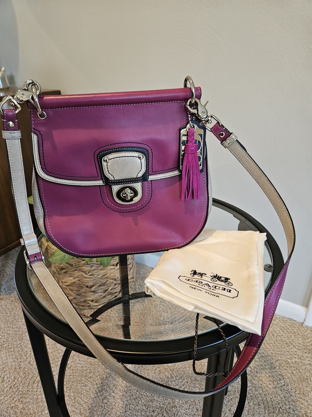 Vintage Coach Legacy Willis Crossbody Bag